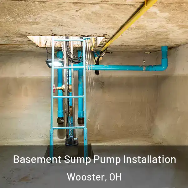  Basement Sump Pump Installation Wooster, OH